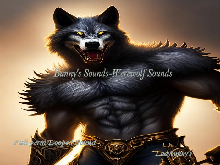 Bunny's Halloween Sounds-Halloween Werewolf-full perm sounds