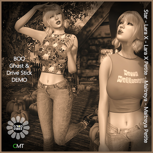 DEMO Boo Ghost & Drive Stick Sets