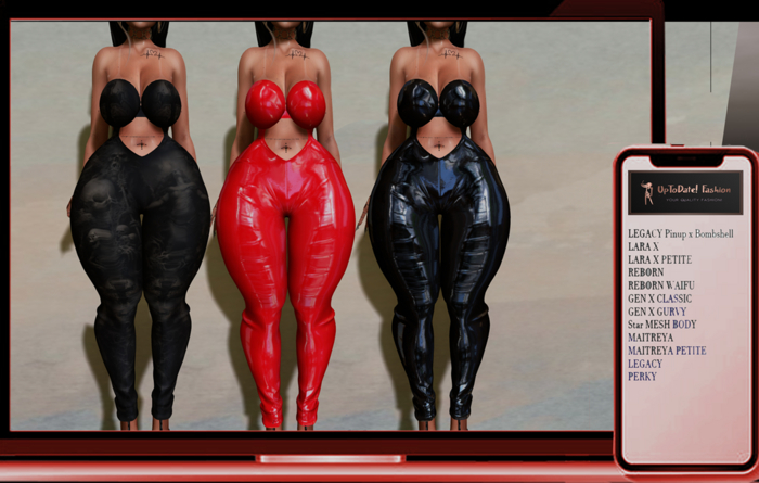 UpToDateFashion! "Rule" bodysuit