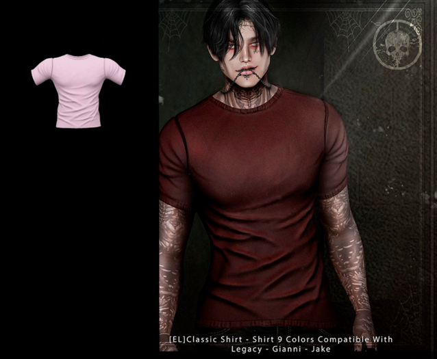 [EL]Classic Shirt Pink