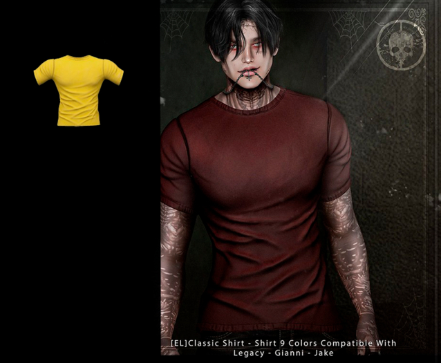 [EL]Classic Shirt Yellow