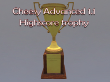 Cheesy Advanced 1.1 Highscore trophy