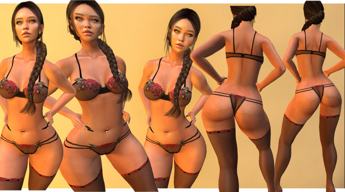 Paris Lingerie Set