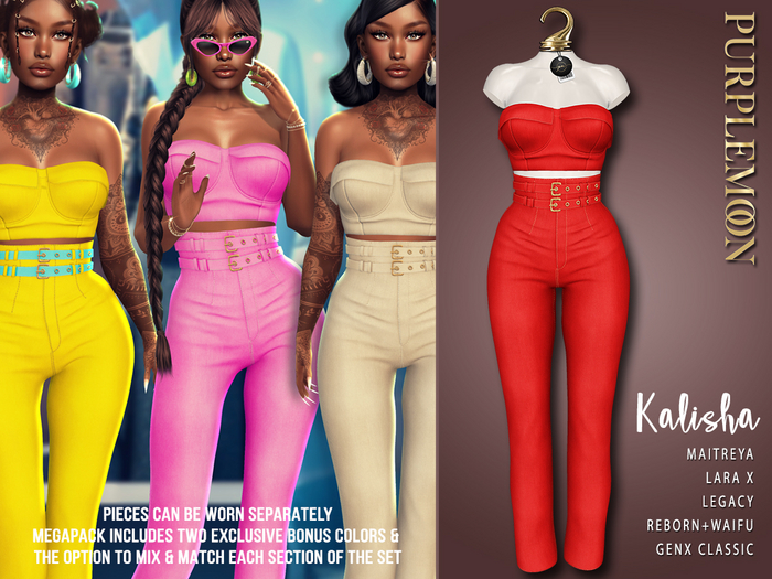 :: pm :: Kalisha Set -red-