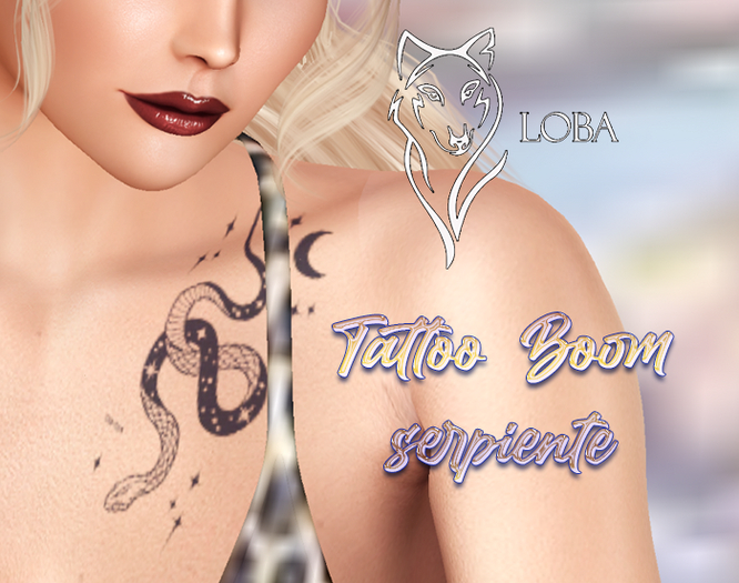 tattoo boom serpiente