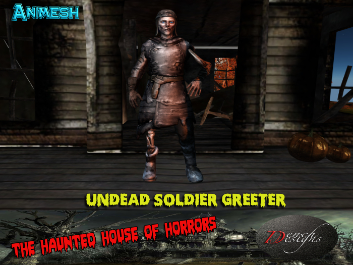 Halloween  Undead Soldier Greeter