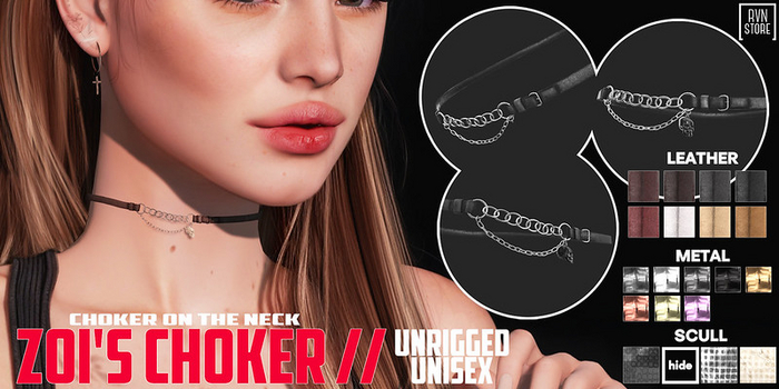 rvn - Zoi choker - FATPACK (packed)