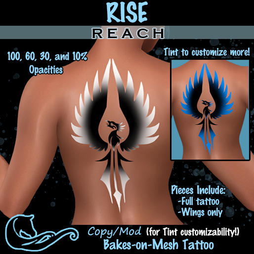 RISE -BOM Tattoo [REACH]