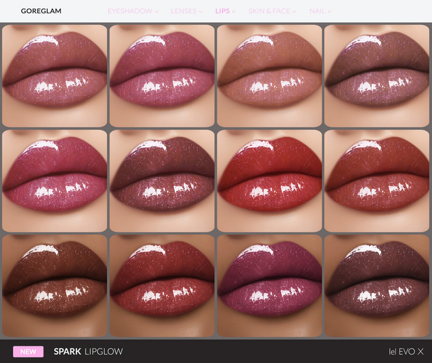 Goreglam 'Spark' Lipglow EVO X