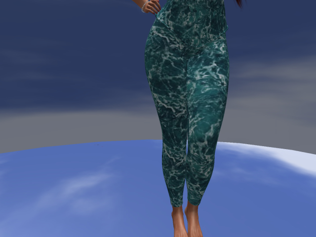 KOKO'S CLOSET GREEN ICE PANTS