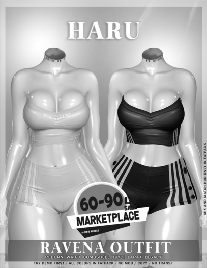 HARU - Ravena Outfit Fatpack ( ADD ME ) DEMO