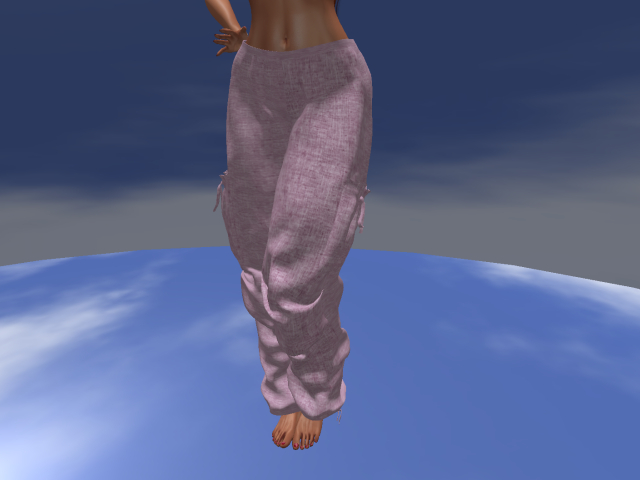 KOKO'S CLOSET MAUVE LINEN PANTS