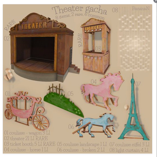 Theater gacha - eiffel coulisse