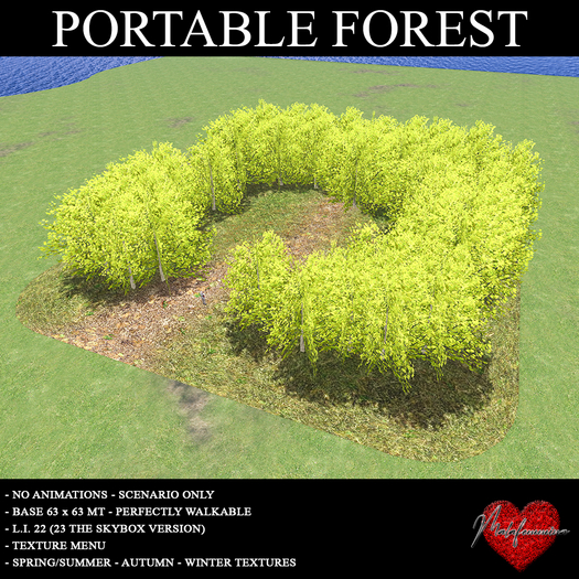 [MLF] PORTABLE FOREST 63X63 MT