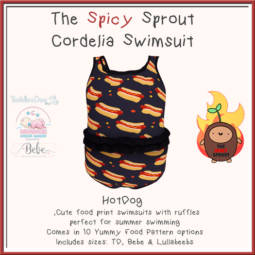 TSS - Cordelia Swimsuit - Hotdog