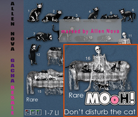 16. MOoH! Crazy cat person sofa sitting 7LI RARE - HALLOWEEN SALE !