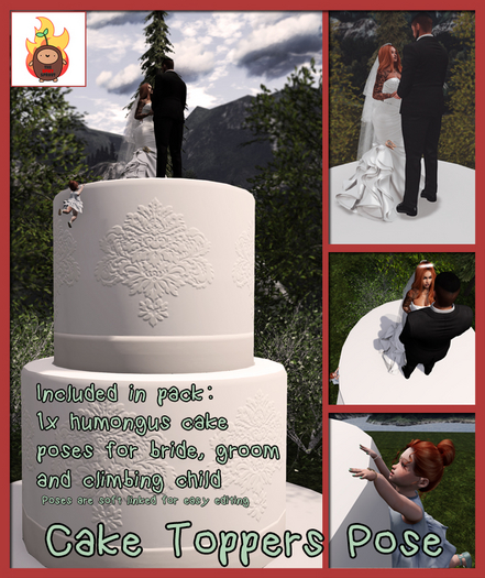 TSS - Cake Toppers Pose