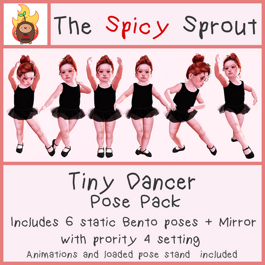 :TSS: Tiny Dancer - Pose Pack (add)