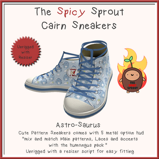 TSS - Cairn Sneakers - Astro-Saurus
