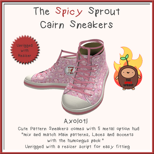 TSS - Cairn Sneakers - Axolotl