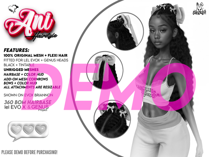 BLKBUNI: Ani Hairstyle [DEMO]