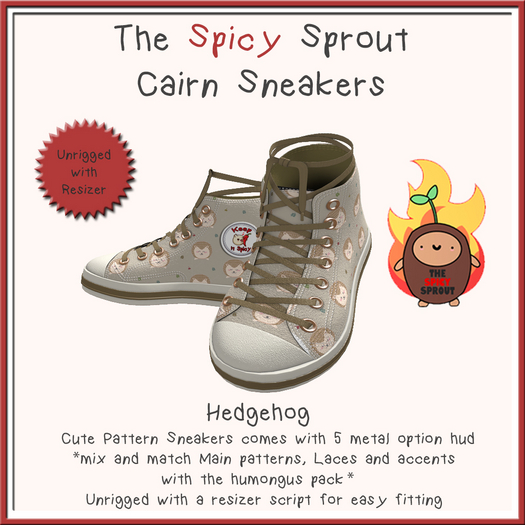 TSS - Cairn Sneakers - Hedgehog