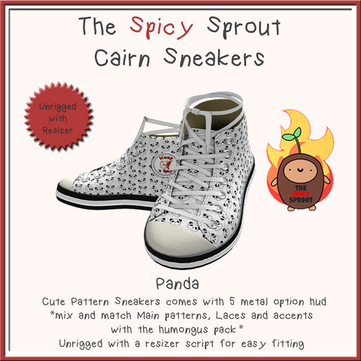 TSS - Cairn Sneakers - Panda