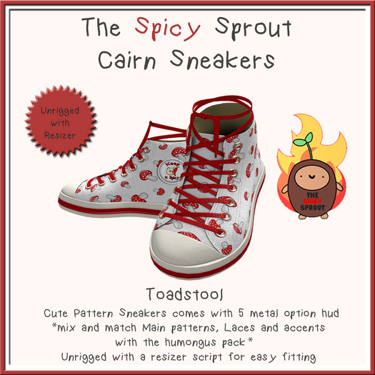 TSS - Cairn Sneakers - Toadstool