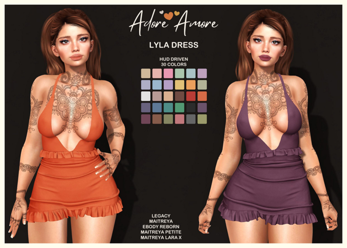 .:Adore:.  Lyla - Frilled Dress
