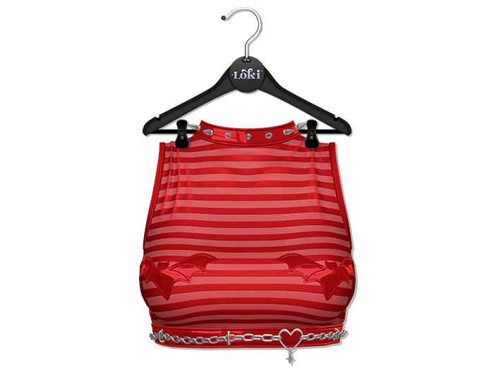 Loki - Marceline Punky Top - Red