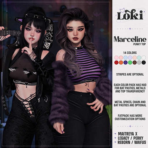 Loki - Marceline Punky Top - FATPACK