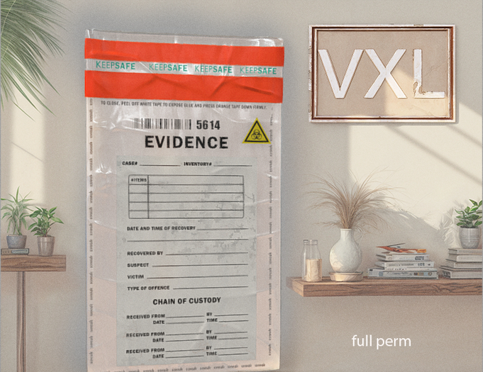 ::VXL:: EVIDENCE BAG