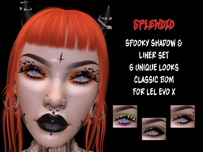 Splendid - Spooky Shadow and Liners Set