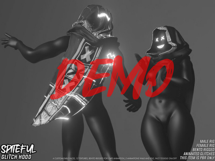 :DOBS: Spiteful Glitch Hood DEMO