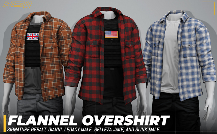 WAZ - Flannel Overshirt (Fatpack)