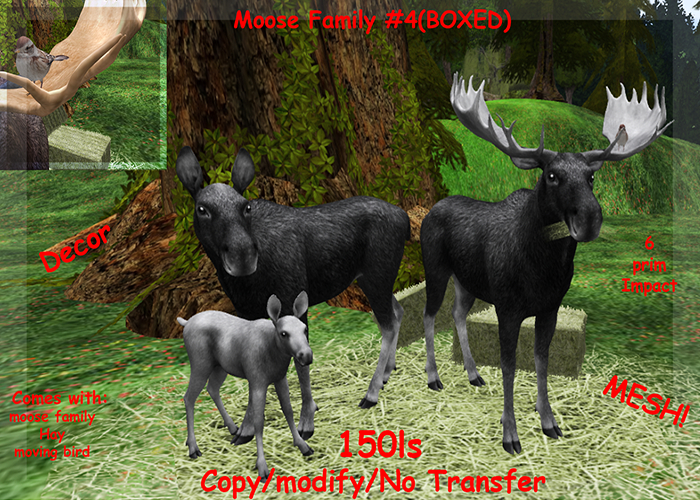 Moose Family #4(BOXED)