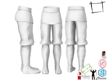 Full Perm Medieval Pheasan Shogun Ninja Pants and Boots Slink Male, Belleza Jake, Signature Gianni, Legacy Male