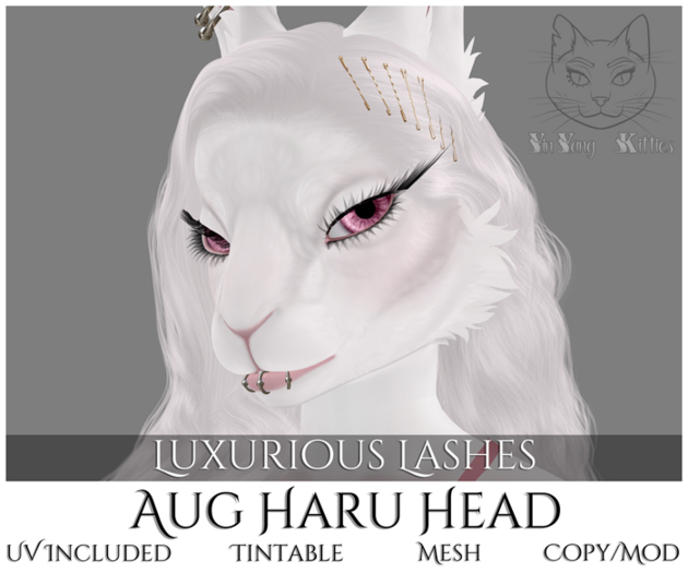 {YYK} Luxurious Lashes - AUG Haru - Unpacker HUD