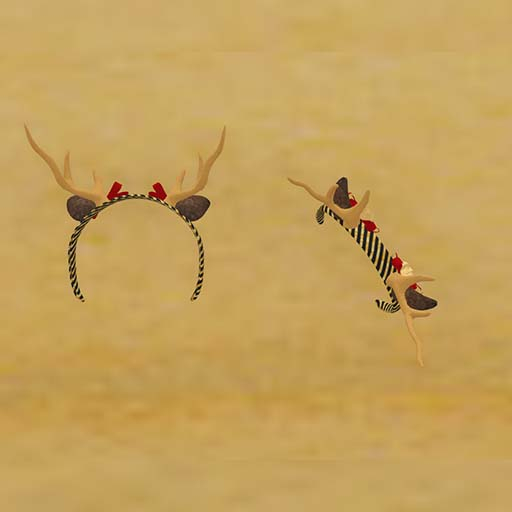 Festive Reindeer Headband
