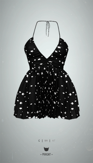 -Pixicat- Portia Dress (Stars)