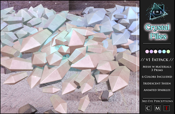 Crystal Pile Set // Pastels Fatpack