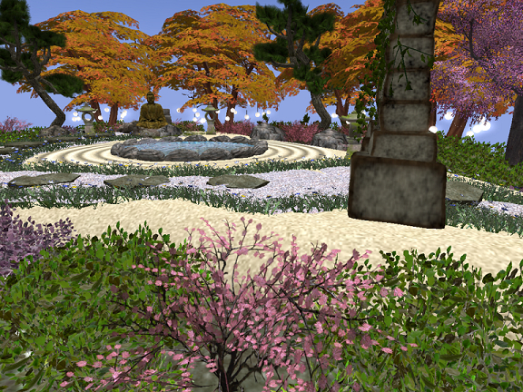 Garden Japanese contemplation P322