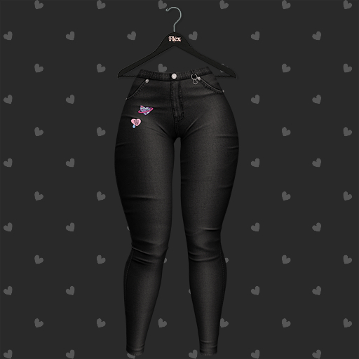 flex. Benim jeans - black