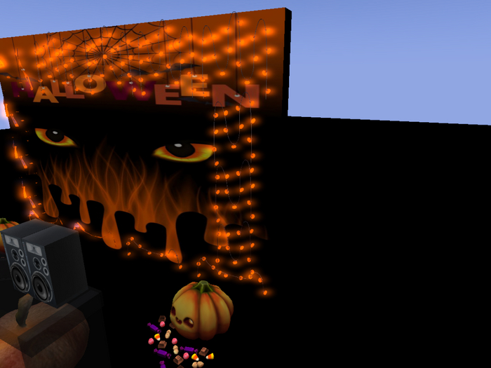 dj table pumpkin  orange P75