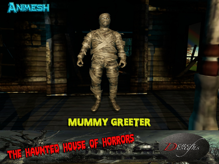 Halloween Mummy Greeter