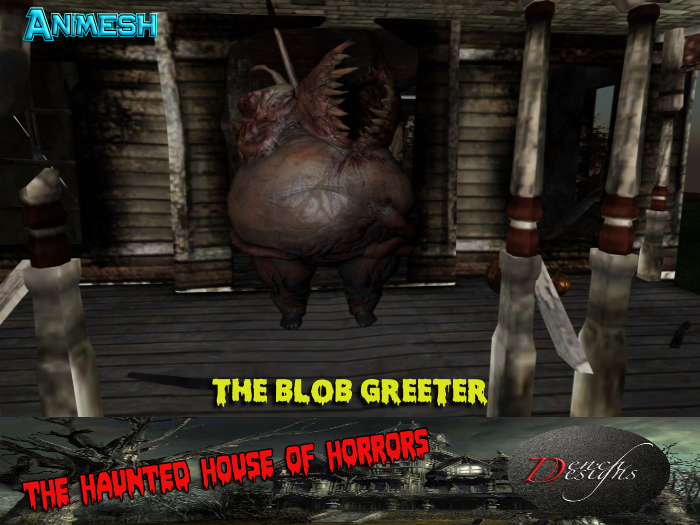 Halloween The Blob Greeter