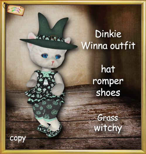 Dinkie Winna witch outfit - GRASS
