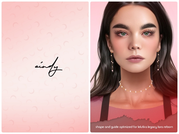 Cindy Shape + Guide Lelutka Billie