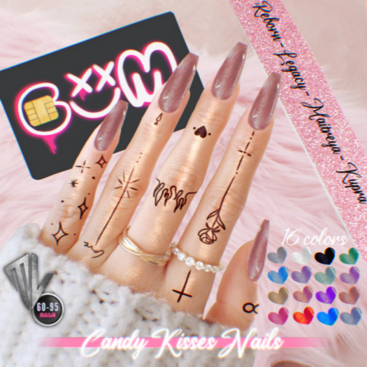 [CUM] Candy Kisses Nails