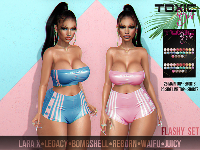 [TOXIC BISH] Flashy Set @ HUD